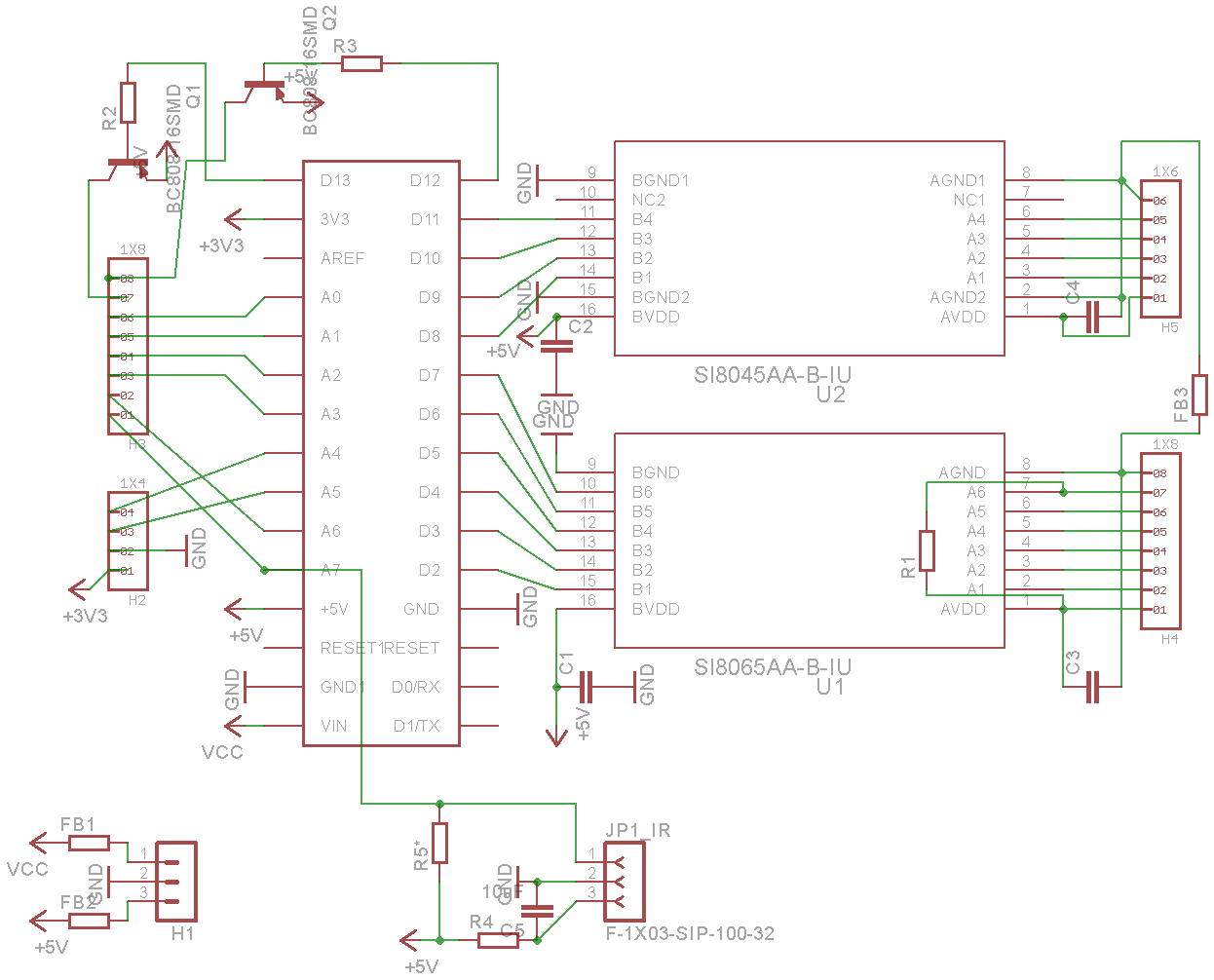USB2I2S schematic 0.8b