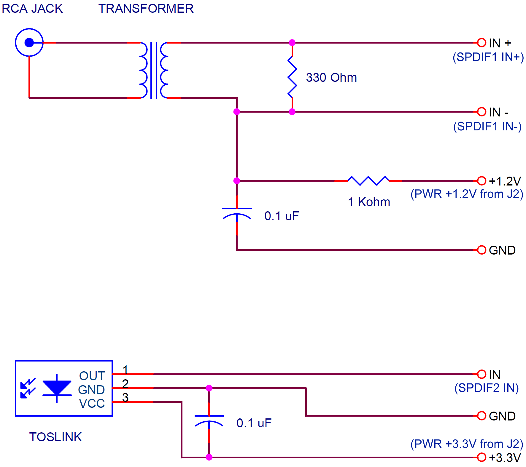 Подключить spdif. Схема SPDIF Coaxial. Схема SPDIF выхода. Схема преобразователя SPDIF В оптический. Toslink RCA схема.