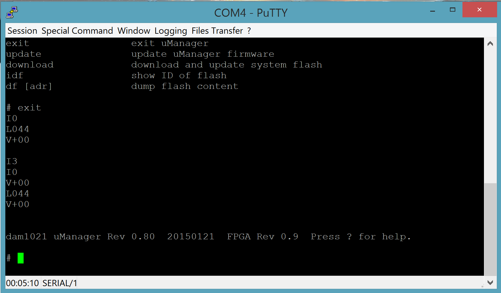 firmware upload 0.9 installed (crop)