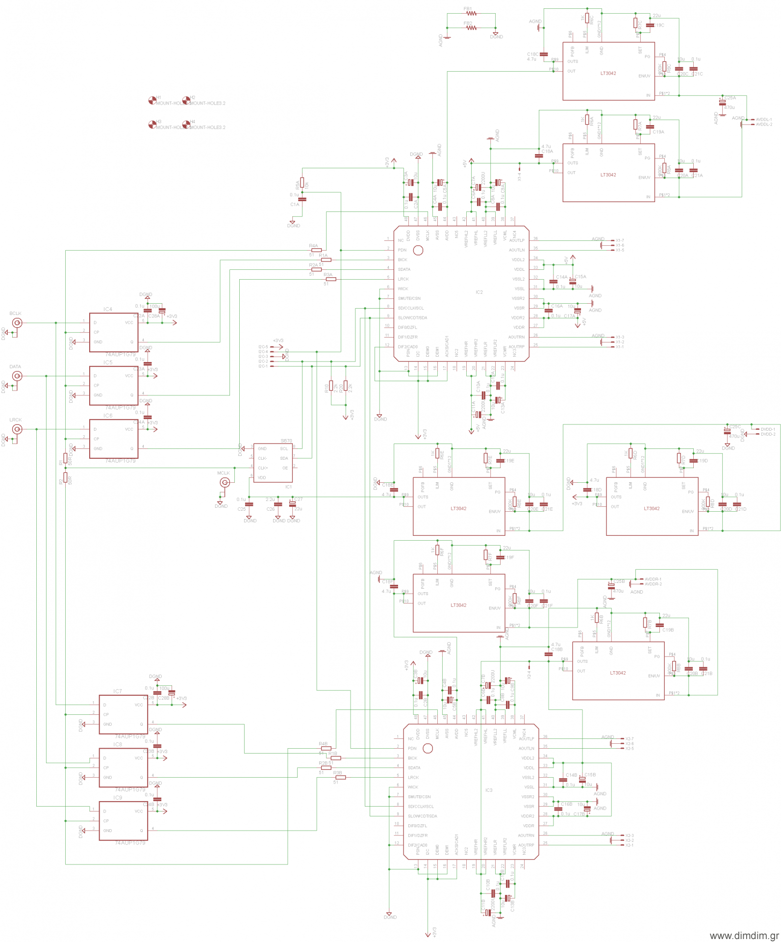 Arduino controlled Dual Mono AK4490 DAC (Part 1) | Dimdim's Blog